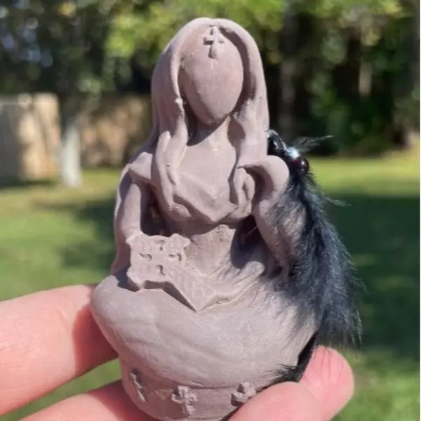 The Morrigan Irish Goddess Statue Figure
