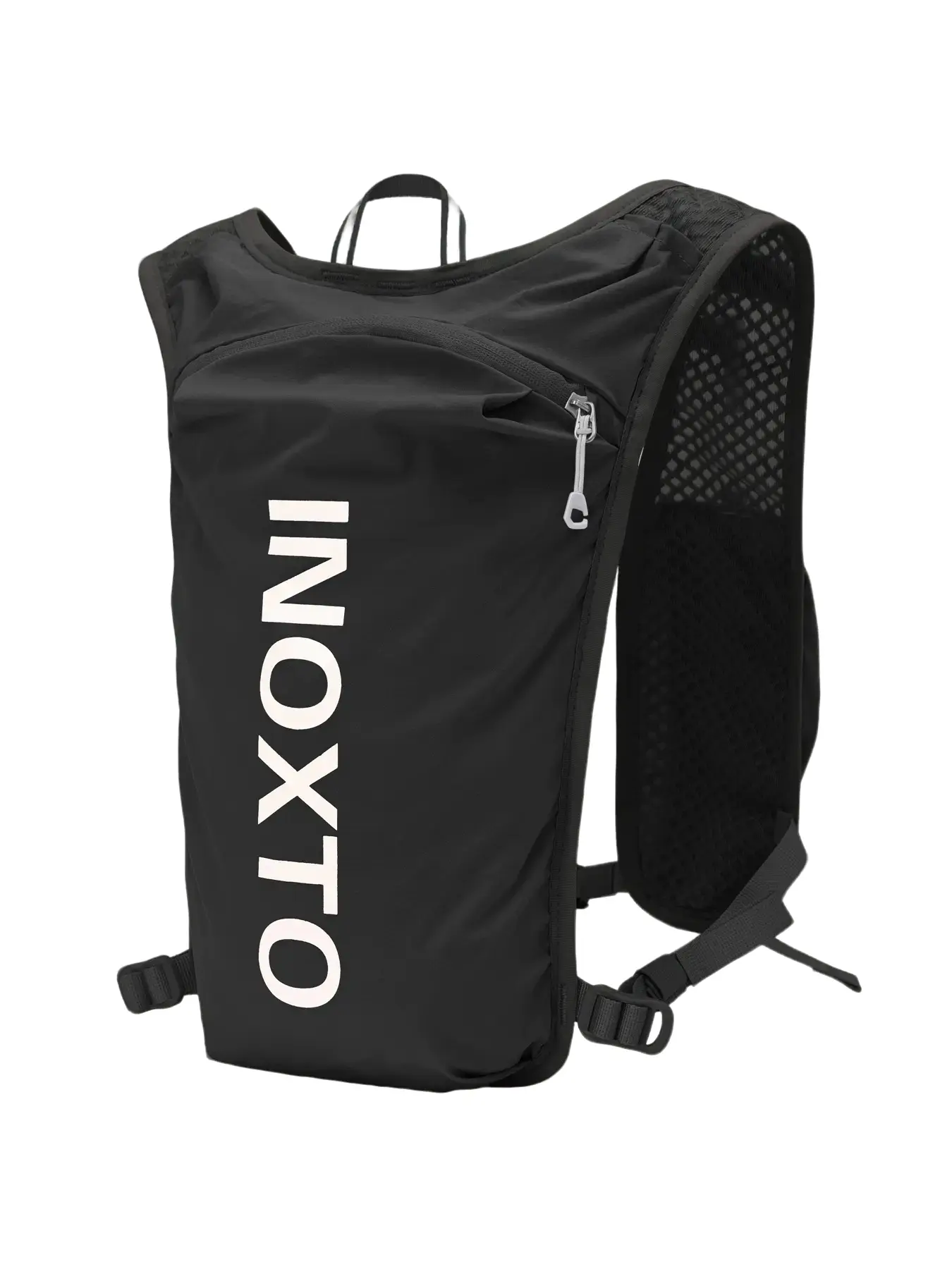 Inoxto Letter Print Zipper Training Sports Hydration Vest, Multifunctional Insulated Sports Bag for Tennis Pickleball, Trail Running, Sports & Outdoor