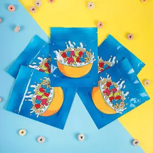 Mylar Bags 50 Pack 4x5 Inch with Zip - Heat Sealable & Odor Proof Mylar Bags for Small Items