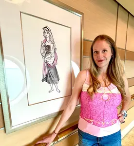 Sleeping Princess Tank Top- Running Costume, Cosplay