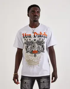 Mens Von Dutch Moto Flying Eye Tee