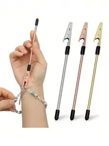 Bracelet Helper Tool, Jewelry Helper Hand Bracelet Helpers, Fastening and Hooking Equipment for Jewelry Bracelet Necklace Watch Clasps Zipper
