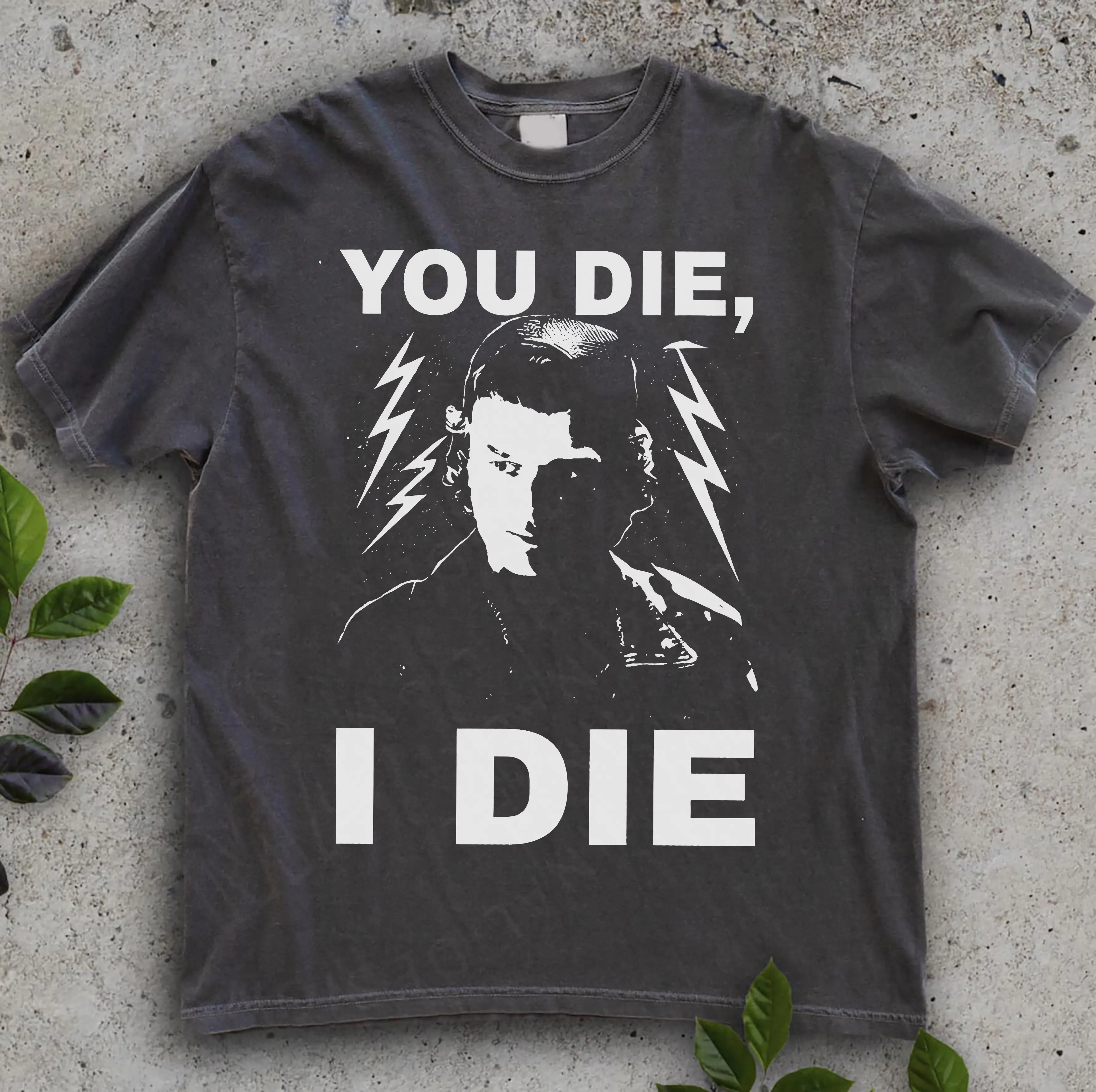 Steve Harrington You Die I Die Shirt, Retro Steve Harrington 80s TV Show Unisex Graphic Shirt