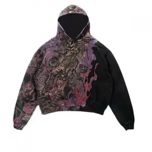 y2k Vintage Street Style Long Sleeve Hoodie