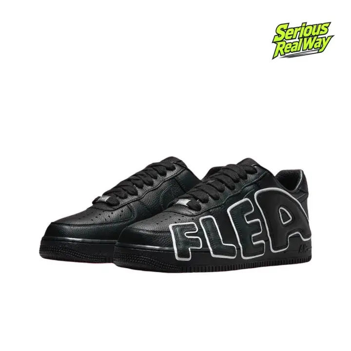 LetterDarkPulse Solid Matte Black White Outline 3D Big Letter Patch Low Top Chunky Flat Skate Sneakers Matching Black Laces Unisex Street Kicks Dark Tone Retro Urban Campus Minimal Fashion Athleisure Footwear