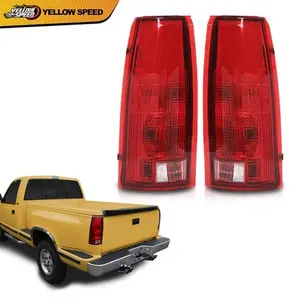 Set of 2 Tail Light Fit For 88-98 Chevy K1500 Silverado LH & RH w/ Bulb