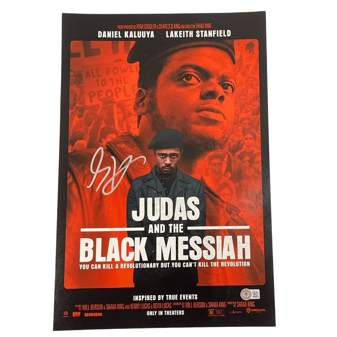 Shaka King Authentic Autographed 12x18 Photo Poster