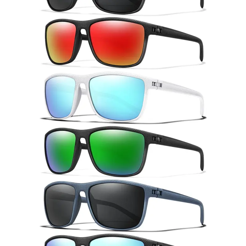 Unisex Simple Style Sunglasses, Trendy Casual Summer Sports Sunglasses for Everyday Use, Fashion Accessories for Outdoor Activities, Including Cycling, Fishing, Running, Trending Sunglasses