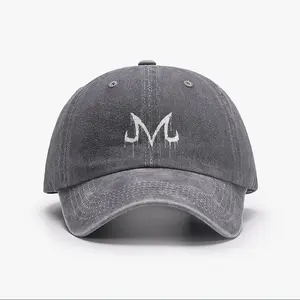 Dragon Ball DBZ Unisex Street Baseball Cap 80s 90s Pattern Anime Hat Men Gift Snapback Fitted Vintage Denim Fabric Iconic Logo Heat Transfer Print Green Dragon Ball Detail Outdoorfun