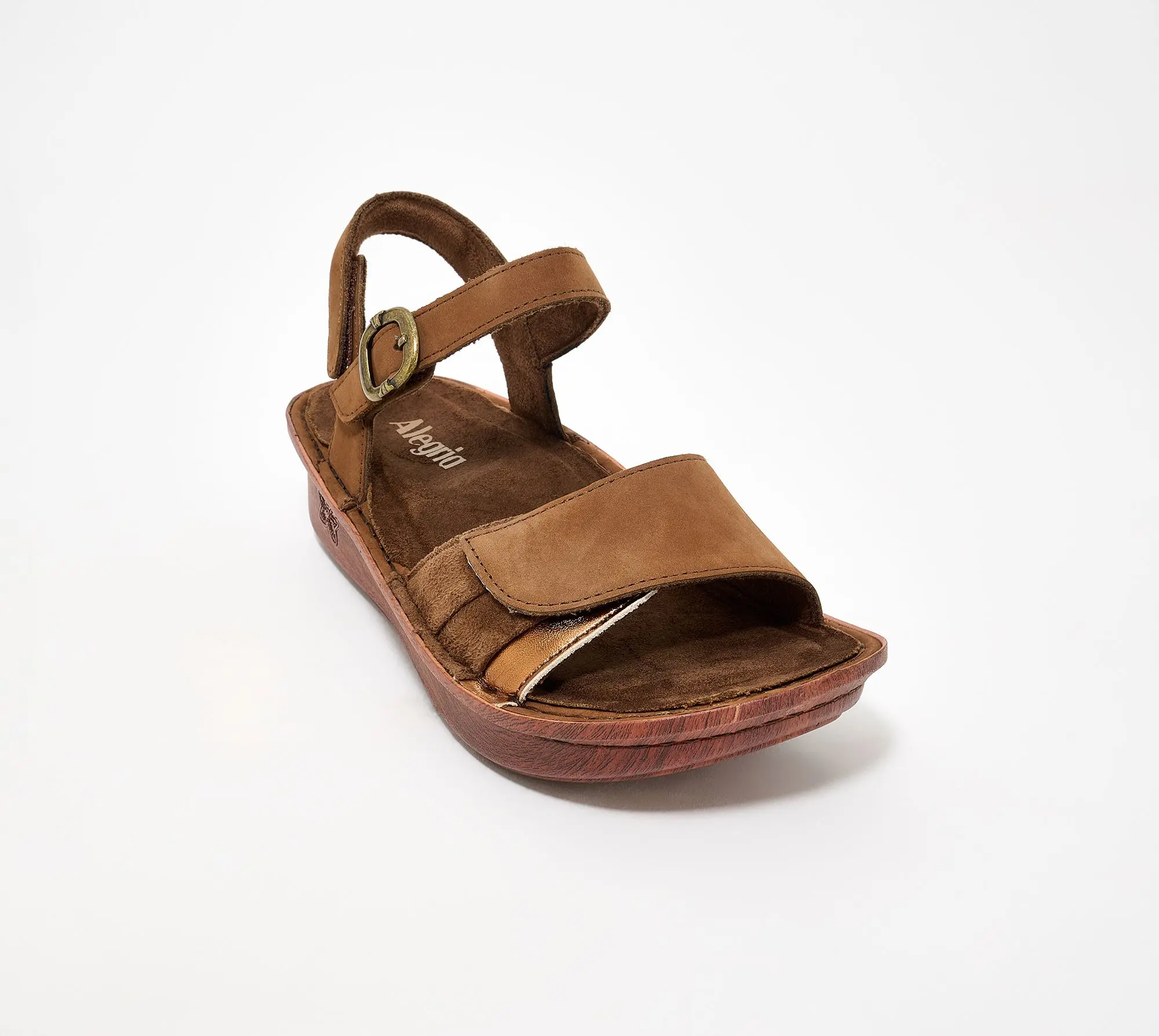 Alegria Adjustable Leather Sandals - Klementine