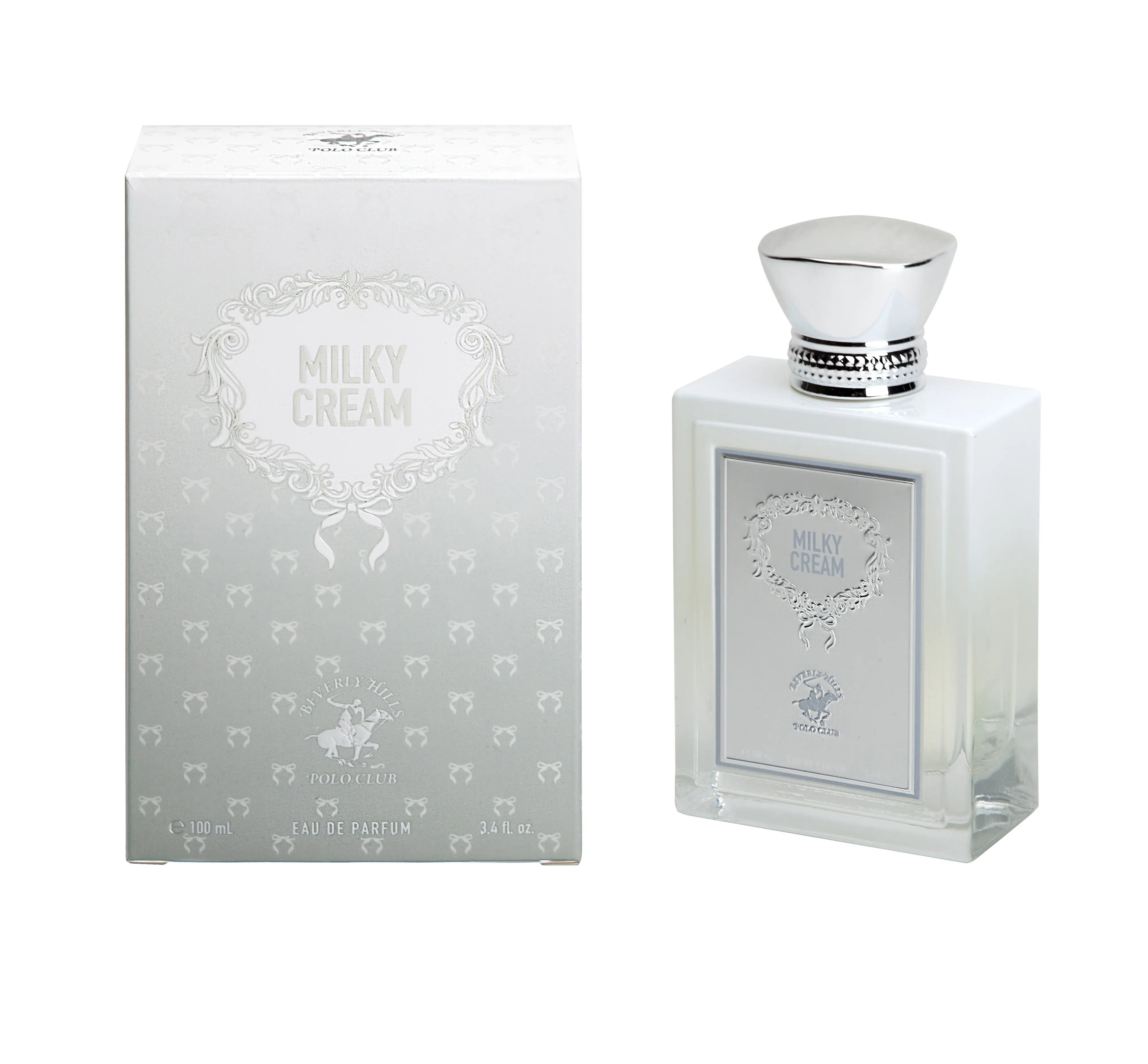 Beverly Hills Polo Club | Milky Cream Gourmand 3.4oz / 100ml Eau de Parfum Spray for Women – Long-Lasting All-Day Scent | Ideal for Everyday Wear, Date Nights, or Special Occasions