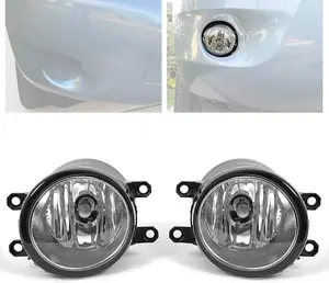 For 2006-2013 Toyota Fog Light Lamp Pair Compatible With 2006-2013 Toyota Camry Yaris Corolla Highlander RAV4 Lexus Scion H11 12V 55W