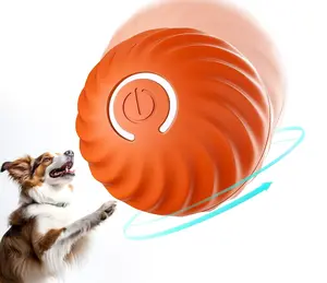 Automatic Rolling Ball Toy, 1 Box USB Rechargeable Electric Intelligent Interactive Pet Sports Toy, Indoor & Outdoor Pet Toys for Dogs & Cats