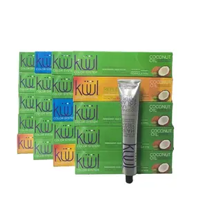 KÜÜL Pack of 20 Professional Hair Color System Cream 90ml Intense Long Lasting Shiny Salon Results at Home Full Gray Coverage