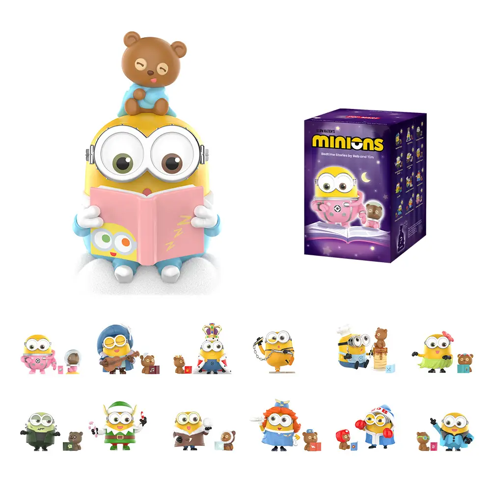 Minions Bedtime Stories by Bob and Tim Series Figures
