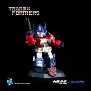 Transformers G1 Optimus Prime Collectible Action Figurine Standard Version 18 Points of Articulation with Detachable Mask & Interactive LED Lights