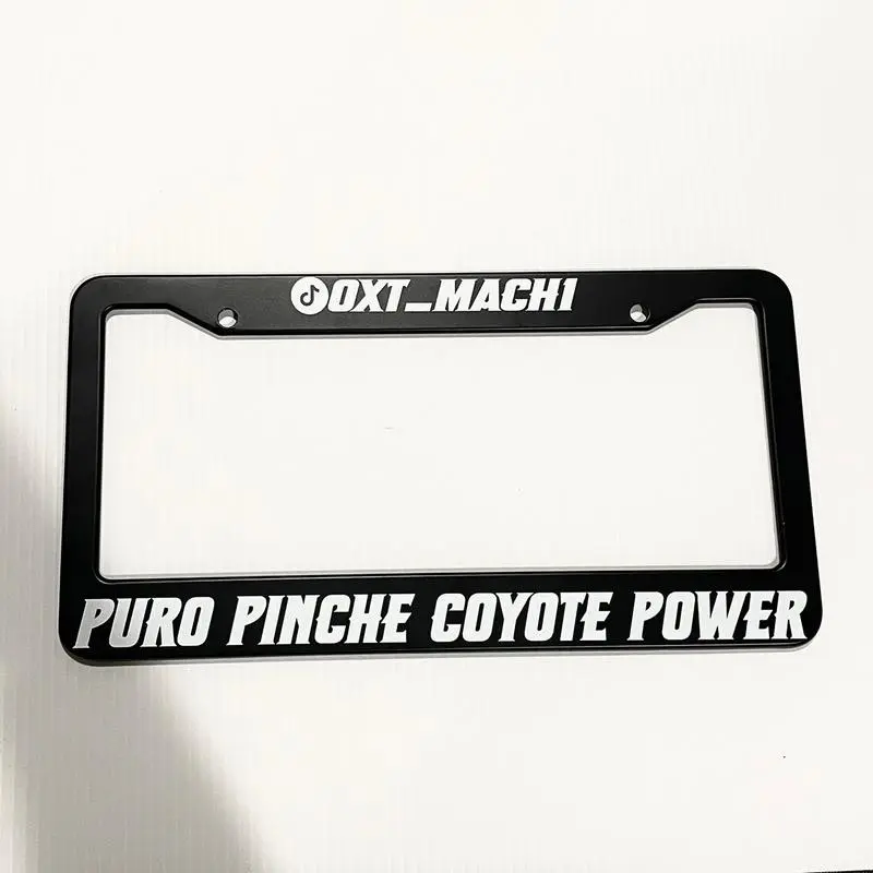 Personalized license plate frame Personalized license plate frame