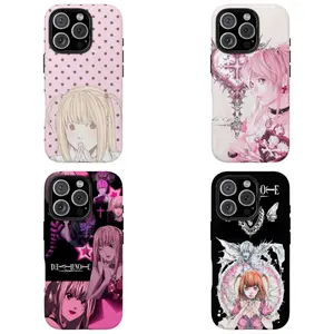 Death Note Misa Amane Gothic Art Phone Case|Gift For Fan|Gifts for anime lovers|For iPhone 17 Pro Max 16 15 14 13 12 11 for Samsung S21 S22 S23 S24 S25 Phone Case|Tough Phone Case|gift for him for her|Best Gift