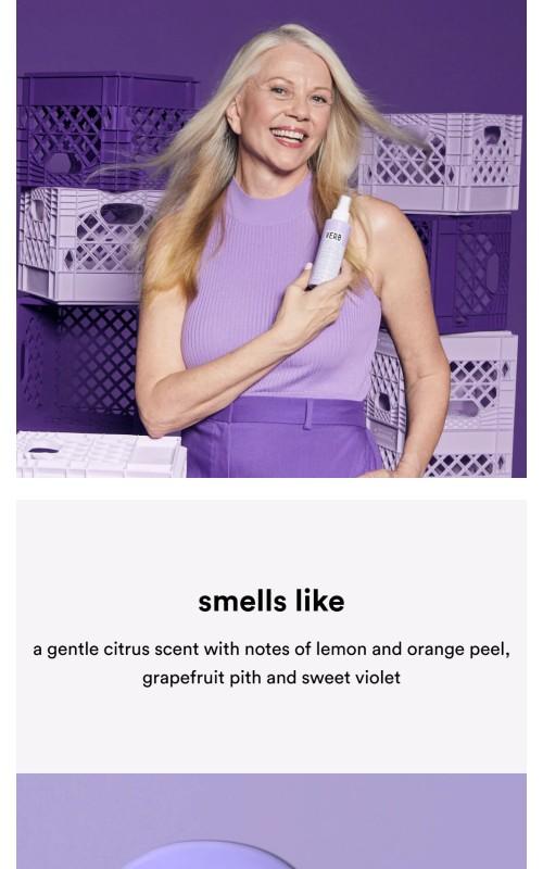 purple leave-in mist | a leave-in mist that enhances cool tones