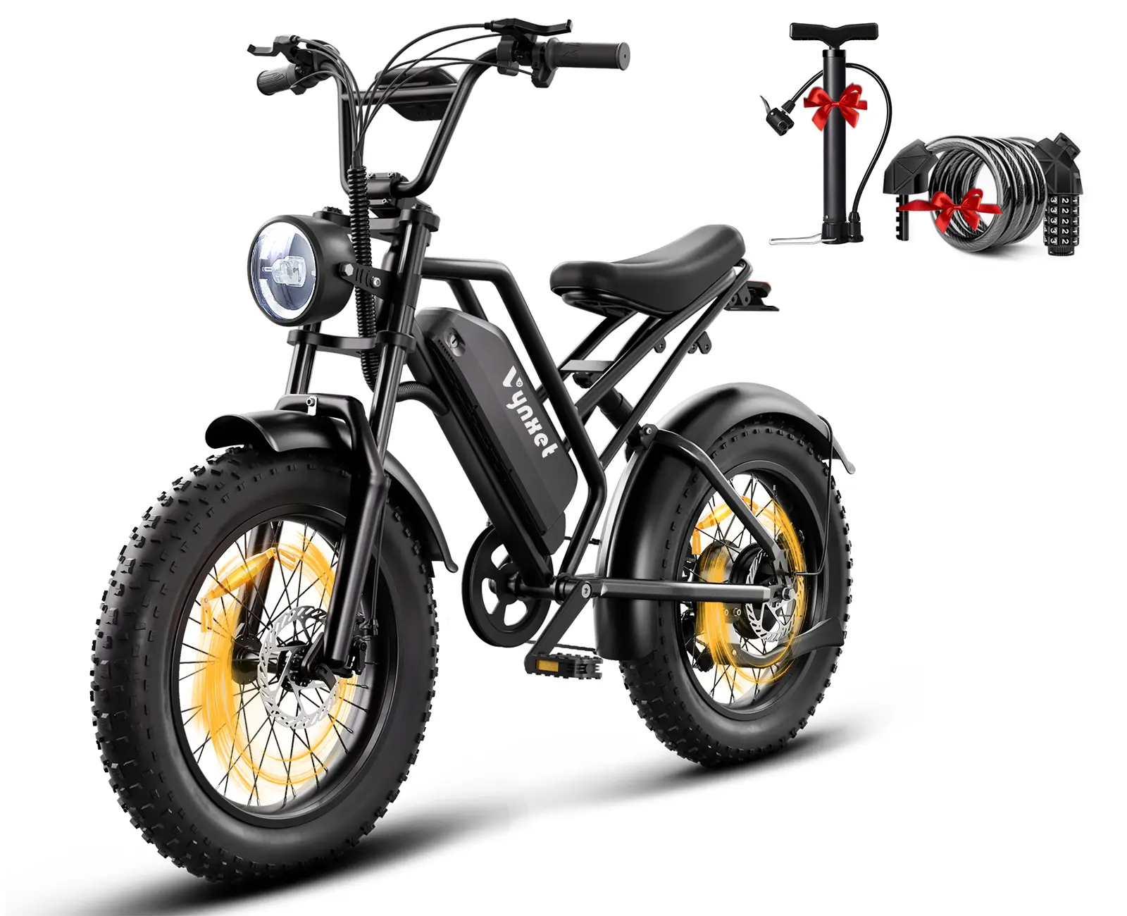 DXH Electric Bike Peak 1500W Powerful  Brushless Motor,48V 18Ah for Adults 60+ Mile | 32MPH Top Speed | Electric Motorcycle | All Terrain | Fat Tire | Electric Dirt Bike | G50