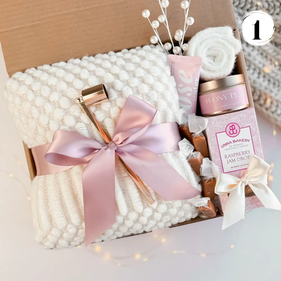 Mother's Day Gifts - Luxury Gift Set for Her- Best Mother’s Day Gift Box for Mom - Ready to Gift Set- Elegant Decorative Accessories for Special Moments, Gift box for her, Birthday gift idea, Thank you gift box, Get well soon gift