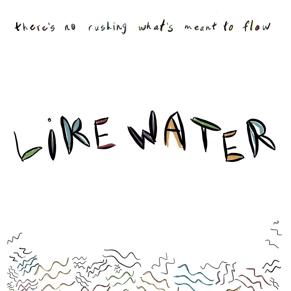 Gracie Boedker Like Water: There’s No Rushing What’s Meant to Flow - A Reflective Book for Mindfulness and Healing Thinking Patterns