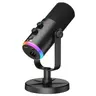 YU7 RGB Professional Gaming Microphone - USB Type-C/XLR, Noise Cancellation, Built-in Reverb Effect, Audio Device for PC/Laptop Recording, Streaming, Daily & Casual Wedding Business Use