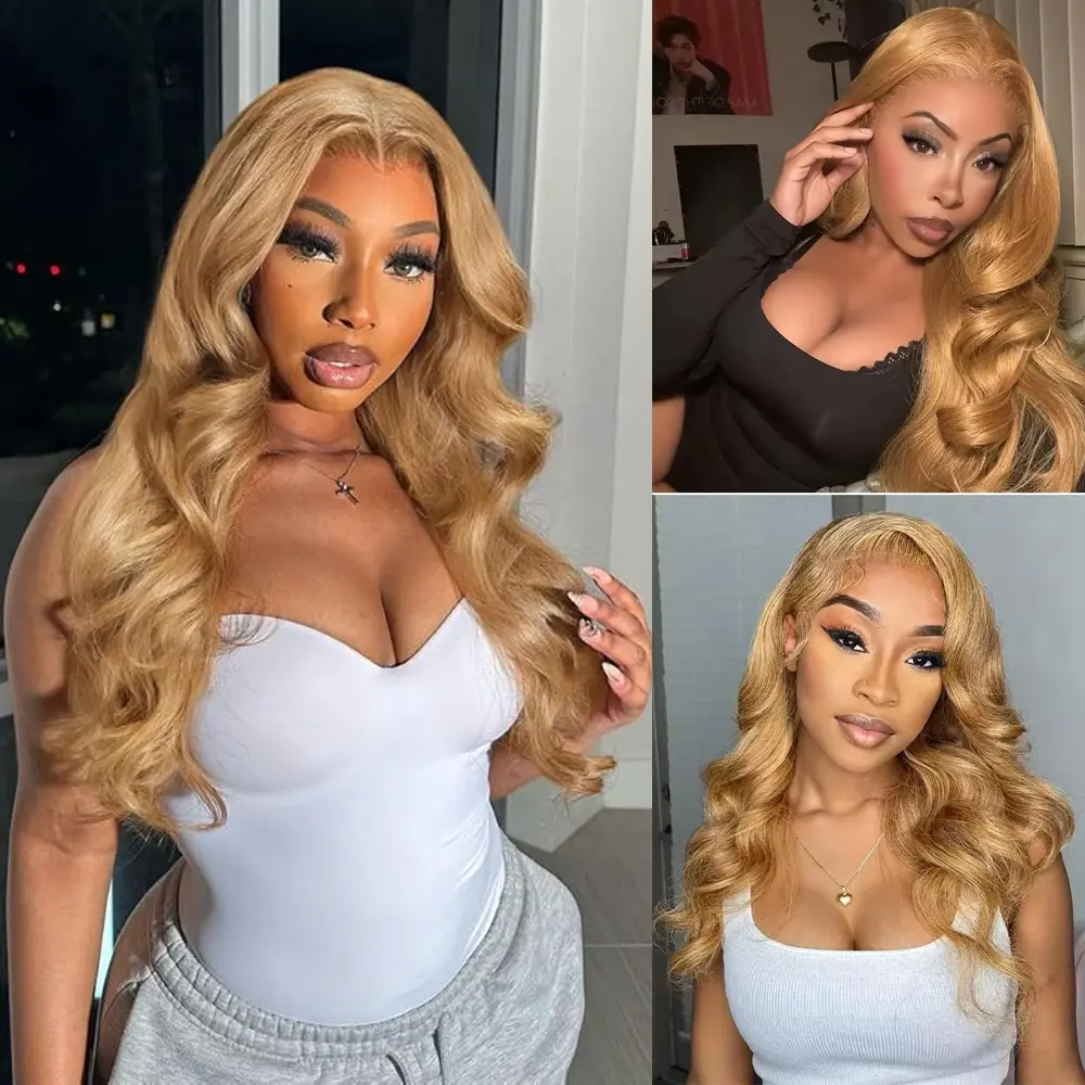 13x6 Lace Front Wig Human Hair 250% Density 30 Inch Body Wave Glueless Amazon.com : oveflect 30Inch 13x6 HD Lace Front Wig - 200  main image 2