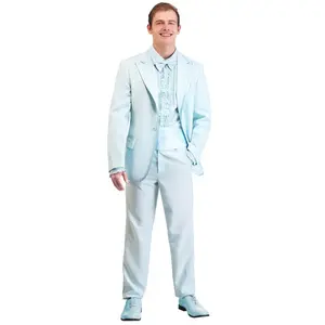 Powder Blue Tuxedo Adult Costume