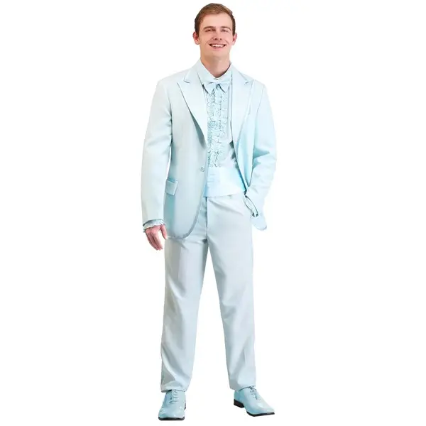Powder Blue Tuxedo Adult Costume