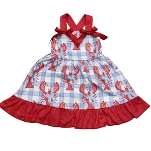 girl summer dress kids crawfish dresses toddler summer clothes