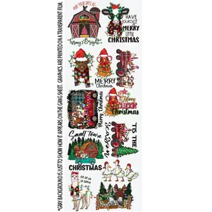 CHRISTMAS ON THE FARM GANG SHEET (22in x 60in)