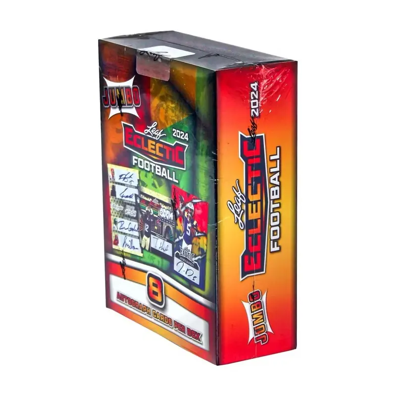 2024 Leaf Eclectic Football Jumbo Box Trading Cards