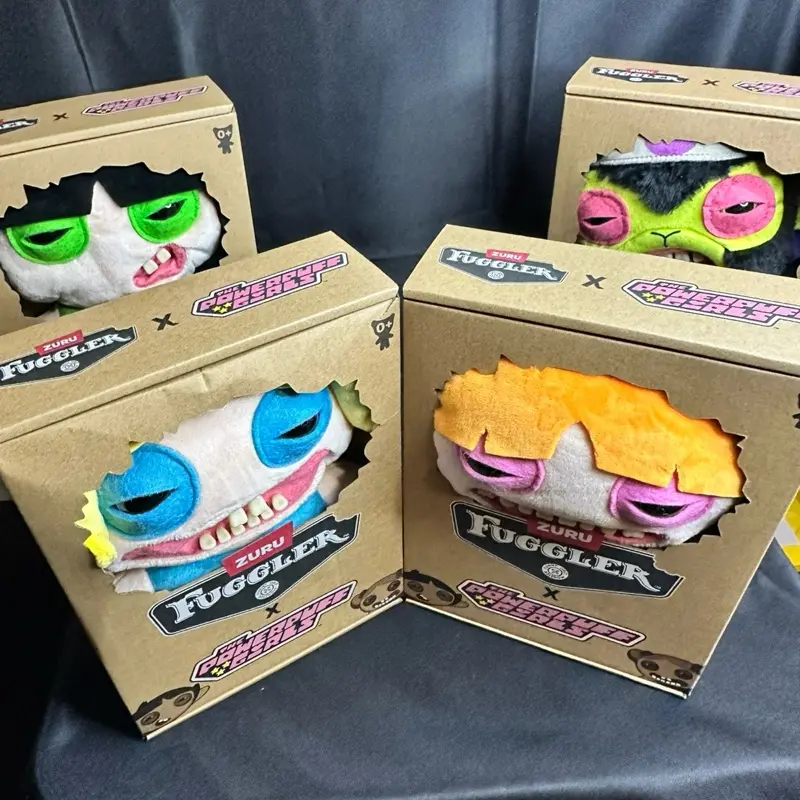 Fuggler X Powerpuff girls -complete set of 4.