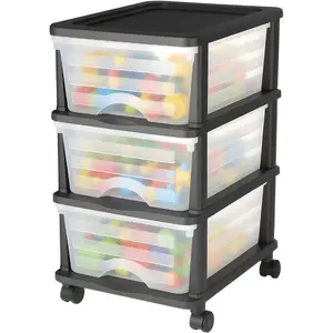 VEVOR Plastic Storage Drawers, 2 Pack Storage Organizer Drawer, 6 Drawers Closet Organization and Storage Dividers, Dresser Organizer Clear Bins for Office Supplies, Craft Rooms, Classrooms and HomeVEVOR Super Brand Day