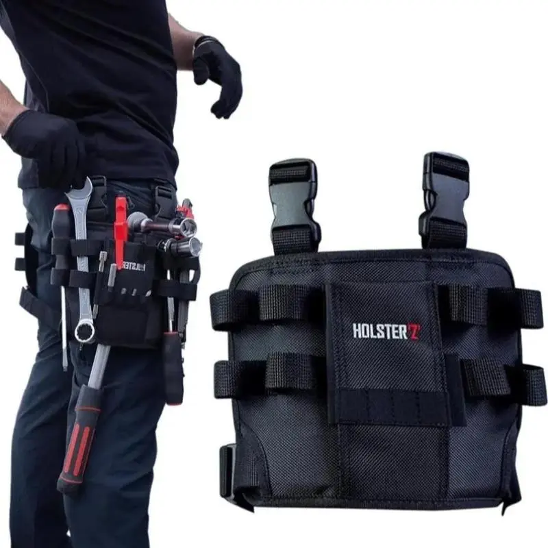 Holster Z 2.0 Tool Bag with Belt Clip, Portable Tool Bag, Tool Organizing Bag, Sling Tool Bag, Molle Tool Bag, Multi-Functional Electrician Tool Pouch, Construction Tool Pouch, Durable Tool Maintenance Carrier, Tool Storage Bag for Work
