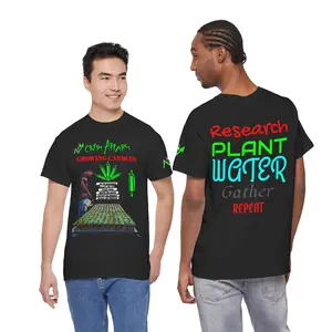 Growing Candles T-Shirt — "Crypt Apparel" Planting Seeds Tee