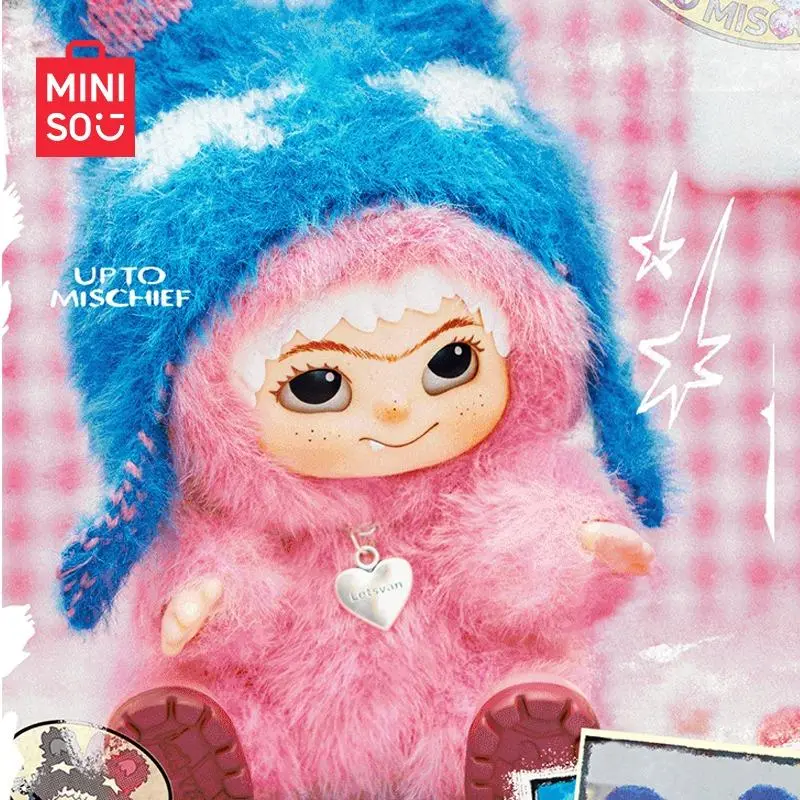 WAKUKU Fuzzy Party Character Mystery Box Viral Trendy Display Ornament Aesthetic Room Accent Wonderful Holiday Surprise For Young Adults & Collectors
