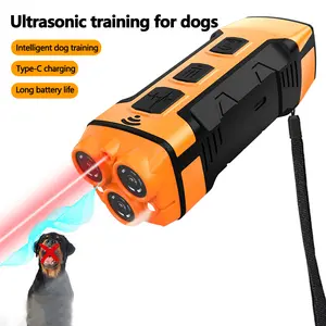 Dog Bark Deterrent Device Stops Bad Behavior - No need yell or swat, Just point to a dog, Hit the button - Long-range ultrasonic