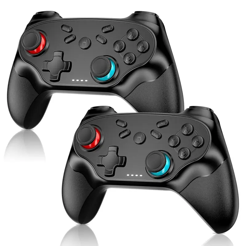 Wireless Switch Pro Controller for Nintendo Switch - Switch Controller Support Turbo Function Compatible with Nintendo Switch/Switch Lite/Switch OLED/Windows PC (Black)