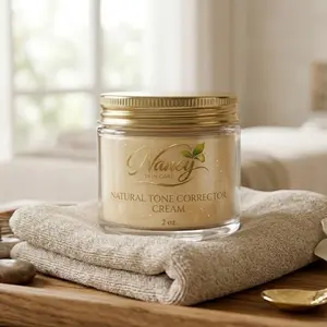 Nancy Skin Care Natural Tone Balancing Cream – Even Complexion & Glow (2 oz) Dark Corrector