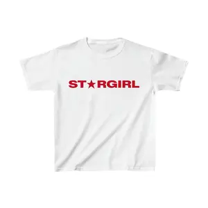 Red Stargirl Y2K Baby Tee, Women Trendy Cute