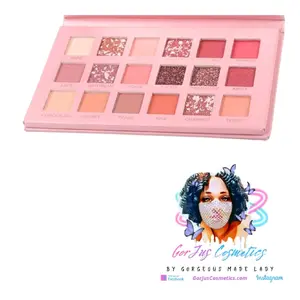 GorJus Eyes Eyeshadow Palette - 18 Shimmer Shades for Mesmerizing Looks - Cosmetic Makeup
