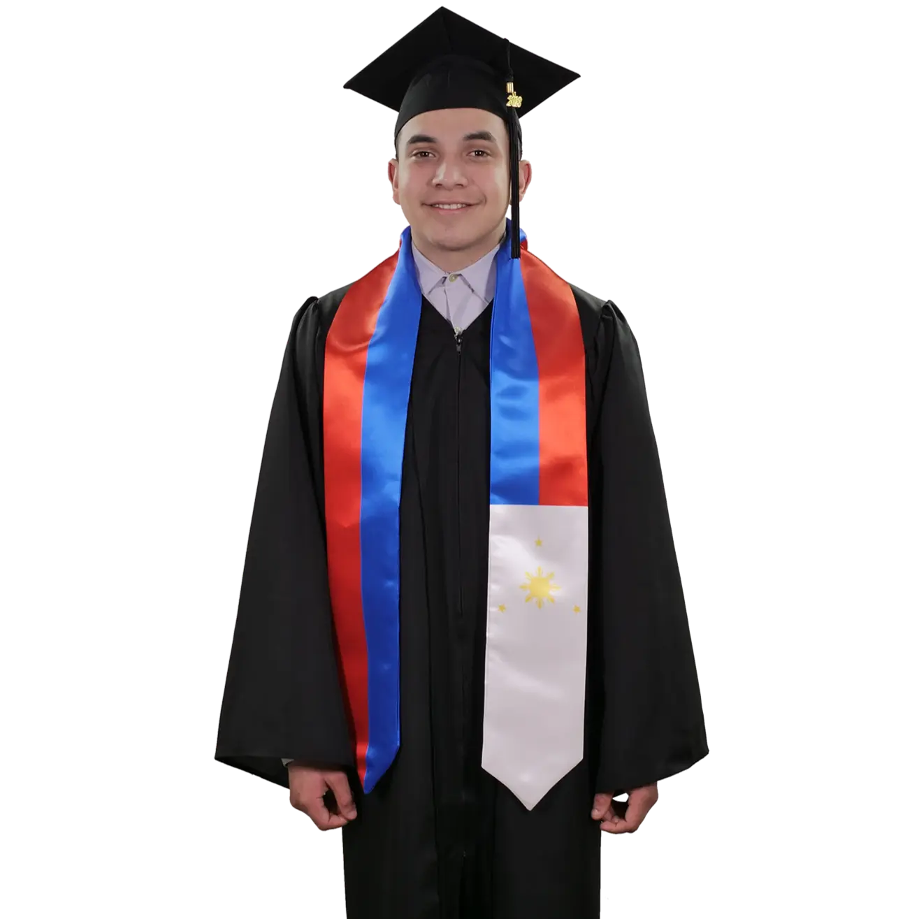 Philippines Graduation Stole - Filipino Flag Sash