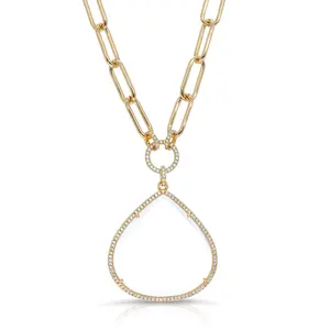 Saraphina Magnifier Pendant Necklace