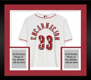 Framed Christian Encarnacion-Strand Cincinnati Reds Autographed White Nike Replica Jersey with "MLB Debut 7-17-23" Inscription - Fanatics Authentic Certified