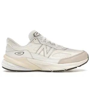 New Balance Men's 990v6 MiUSA White Sea Salt, from StockX