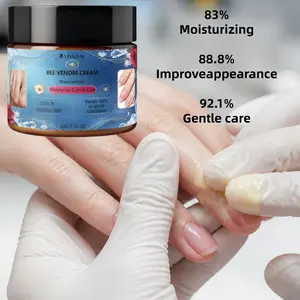 Bee Venom Nail Care Paste, Strong Formula for Fragile Nails, Alcohol-Free, Gentle and Safe, Suitable for All Nail Types, Quick Results