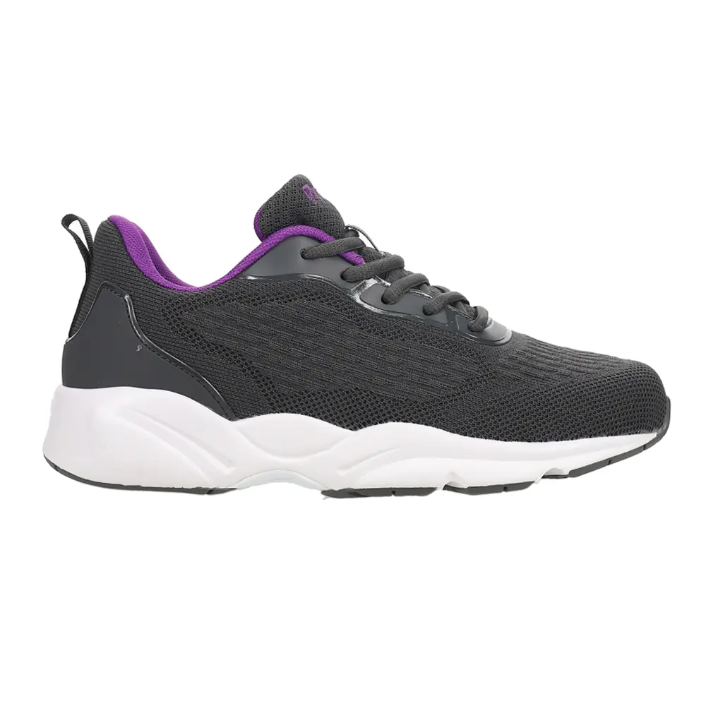 Propet Womens Stability Strive Walking Walking Sneakers Shoes - Grey