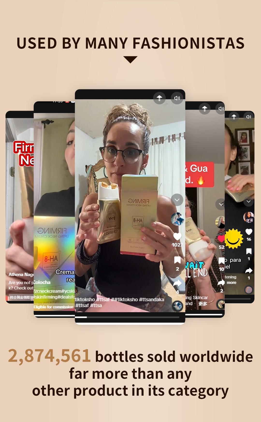 [YCZ] 2-Piece Value Pack - Neck Firming Cream, Tighten and Lift Neck Cream for Crepey Skin, Skin Moisturizer, Deep Moisturizing, Cruelty free Neck Care Body Care Tightening